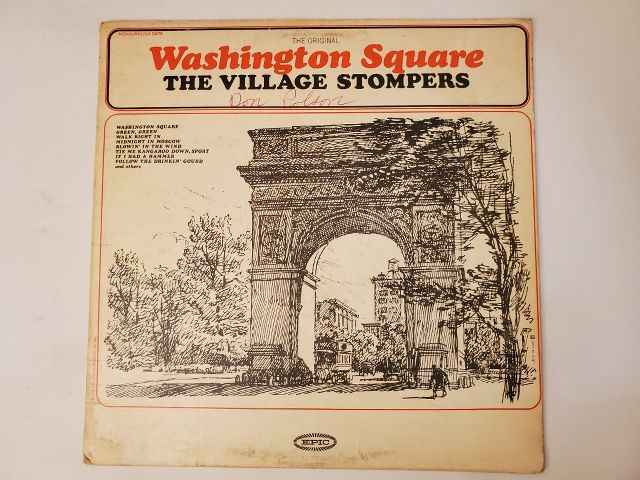 The Village Stompers Washington Square vinyl record