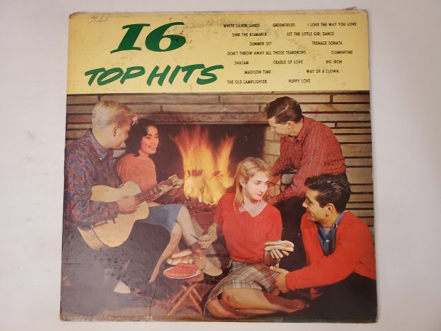 Unknown 16 Top Hits vinyl record