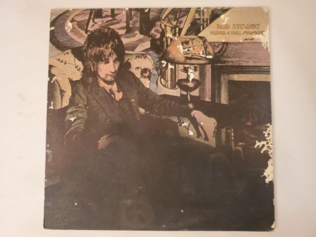 Rod Stewart Never a Dull Moment vinyl record