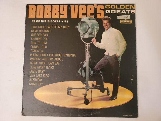 Bobby Vee Bobby Vee's Golden Greats vinyl record