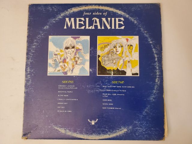 Melanie Four Sides of Melanie vinyl record
