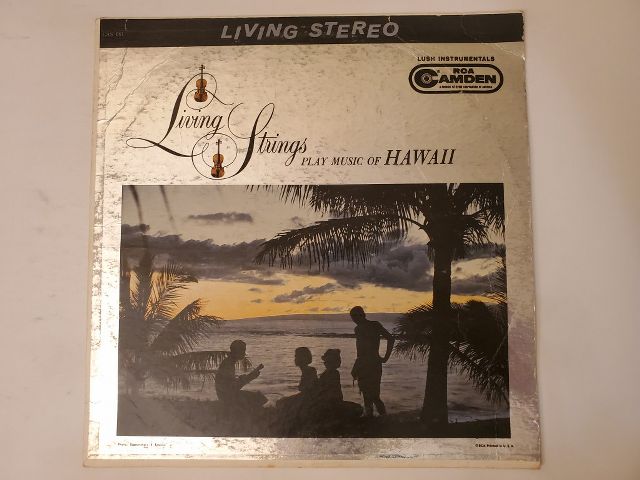 Living Strings Play Music of Hawaii vinyl record