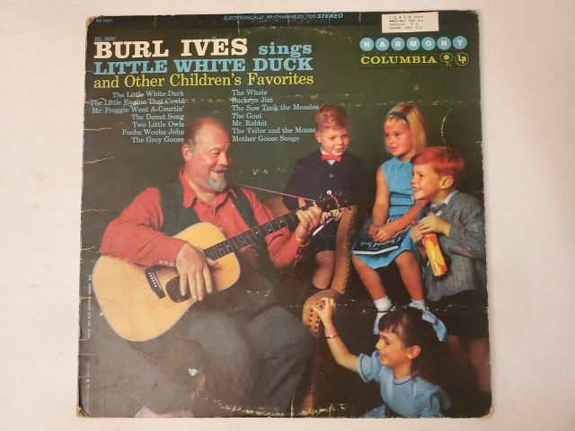 Burl Ives Little White Duck and Other Children's Favorites vinyl record