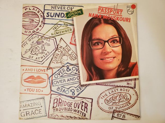 Nana Mouskouri Passport vinyl record
