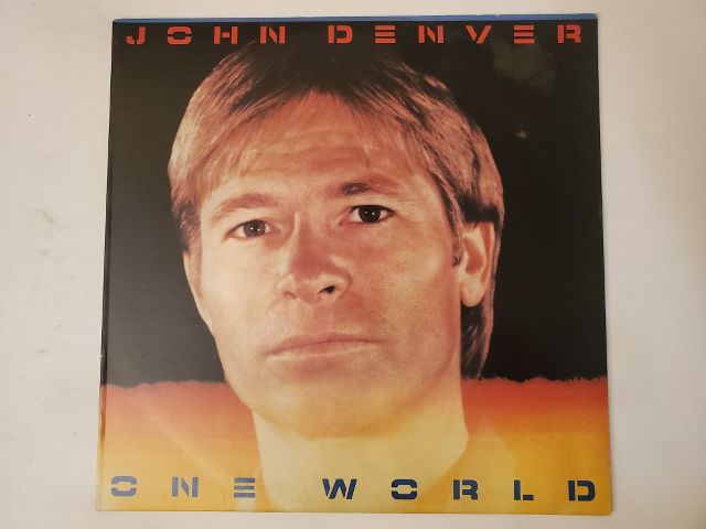 John Denver One World vinyl record