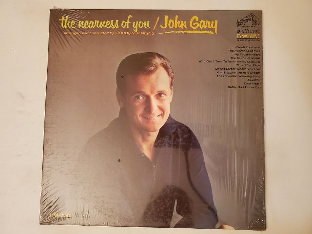 John Gary The Nearness of You vinyl record