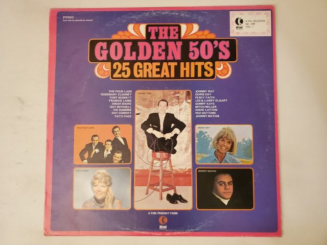 Various Artists The Golden 50's: 25 Great Hits vinyl record