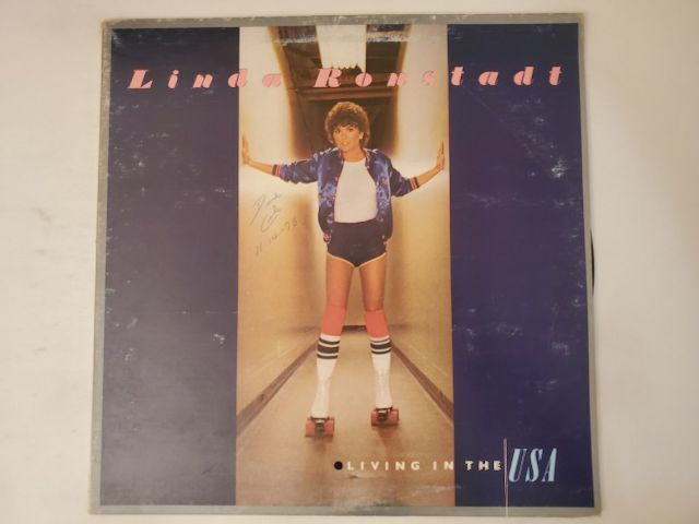 Linda Ronstadt Living in the USA vinyl record