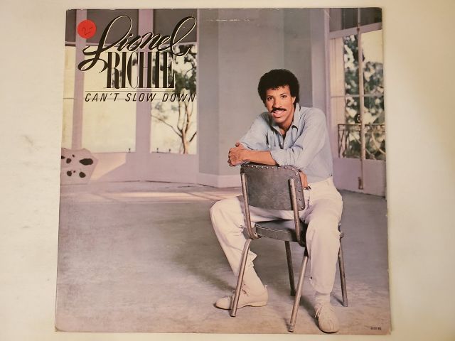 Lionel Richie Can't Slow Down vinyl record