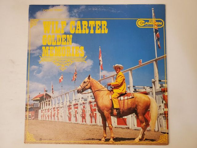 Wilf Carter Golden Memories vinyl record