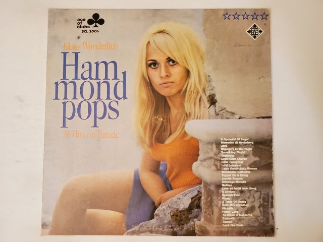 Klaus Wunderlich Hammond Pops: 28 Hits on Parade vinyl record