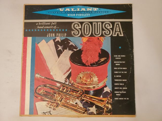 John Philip Sousa A Brilliant Full Band Concert of John Philip Sousa vinyl record