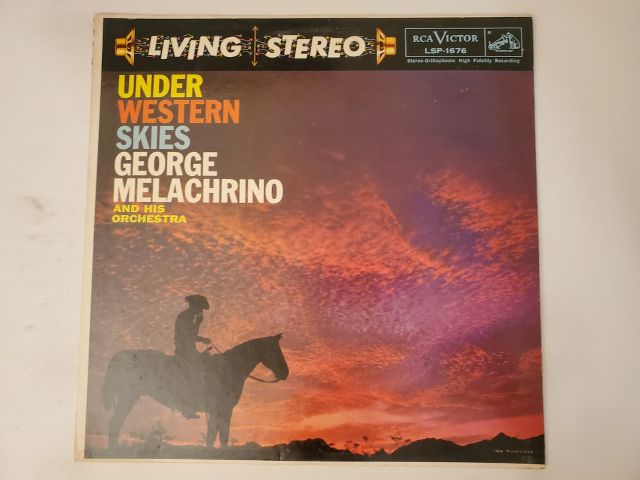 George Melachrino and His Orchestra Under Western Skies vinyl record