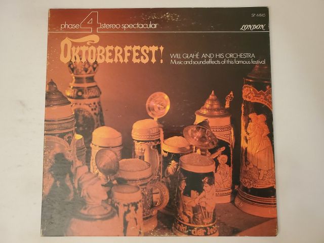 Will Glahe and His Orchestra Oktoberfest! vinyl record