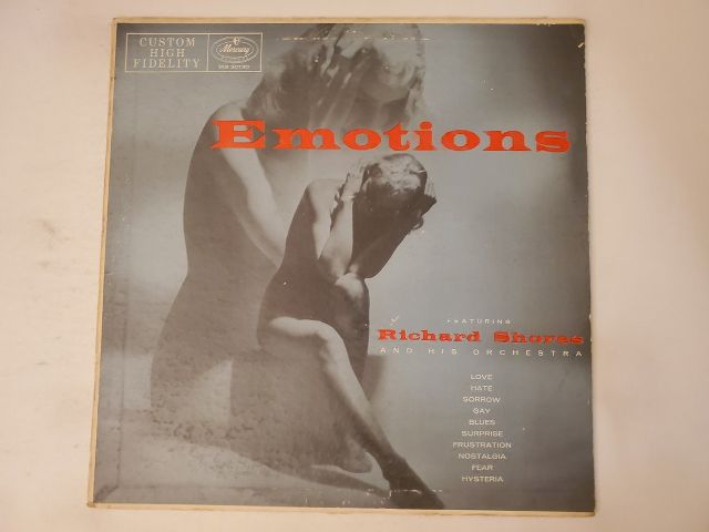 Richard Shores and His Orchestra Emotions vinyl record