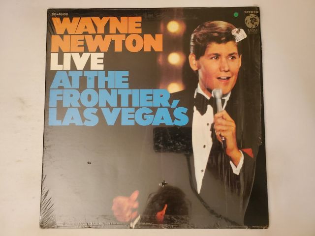 Wayne Newton Live at the Frontier, Las Vegas vinyl record
