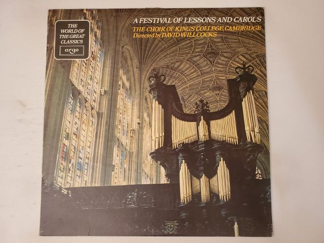 The Choir of King's College Cambridge A Festival of Lessons and Carols vinyl record