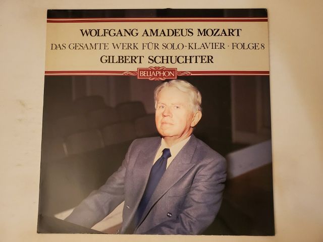 Gilbert Schuchter Das Gesamte Werk f?r Solo-Klavier Folge 8 vinyl record