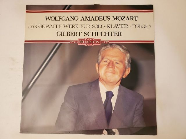 Wolfgang Amadeus Mozart Das gesamte Werk f?r Solo-Klavier, Folge 7 vinyl record