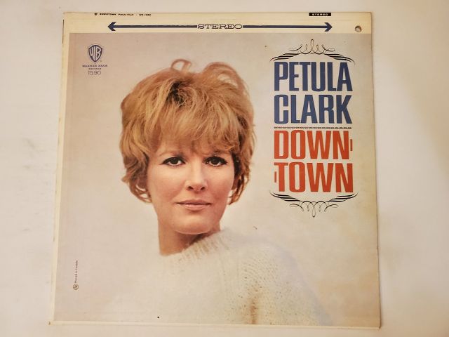 Petula Clark Downtown vinyl record