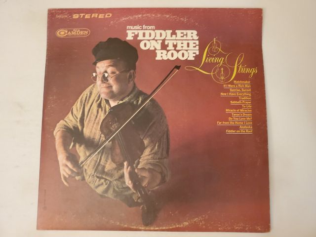 Living Strings Music from Fiddler on the Roof vinyl record
