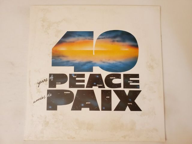 Various Artists 40 Years of Peace vinyl record