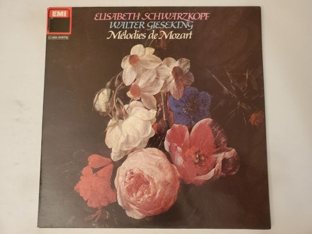 Elisabeth Schwarzkopf, Walter Gieseking M?lodies de Mozart vinyl record