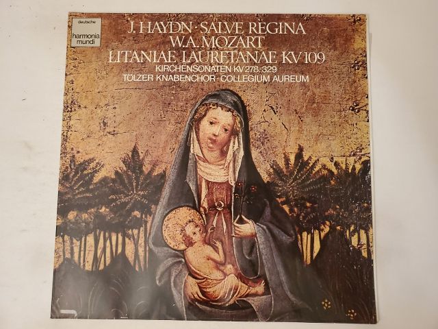 T?lzer Knabenchor, Collegium Aureum J. Haydn: Salve Regina / W.A. Mozart: Litaniae Lauretanae KV 109 vinyl record