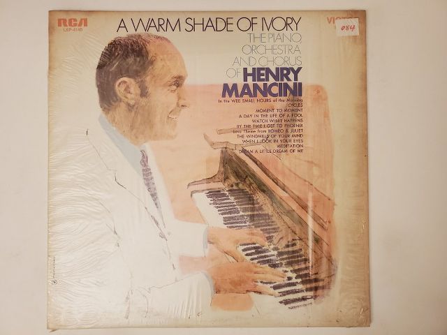 Henry Mancini A Warm Shade of Ivory vinyl record