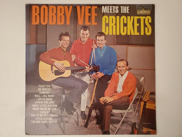 Bobby Vee & The Crickets Bobby Vee Meets The Crickets vinyl record