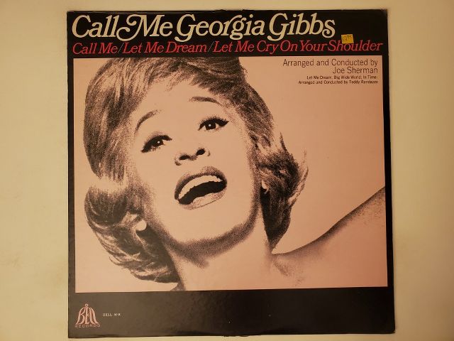 Georgia Gibbs Call Me Georgia Gibbs vinyl record