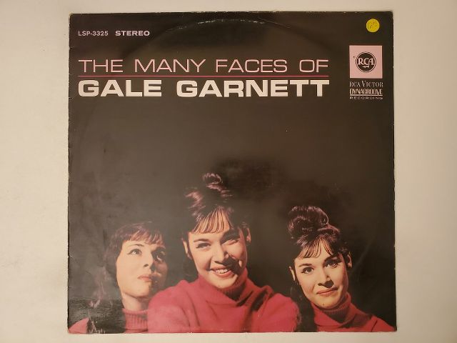 Gale Garnett The Many Faces of Gale Garnett vinyl record