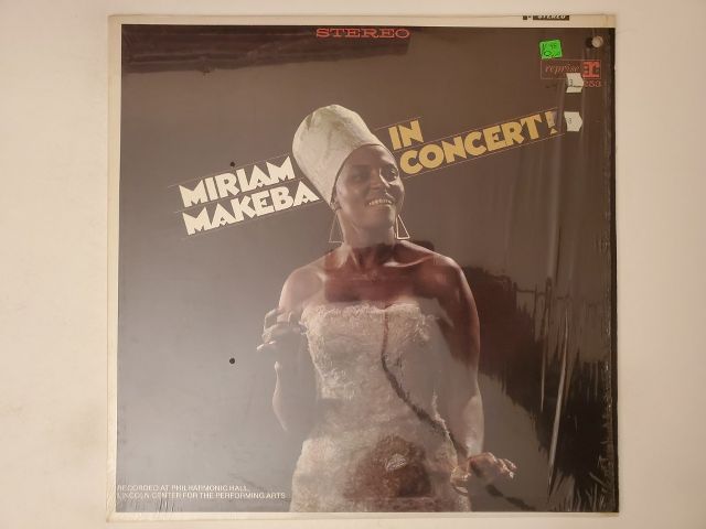 Miriam Makeba In Concert vinyl record
