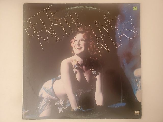 Bette Midler Live at Last vinyl record