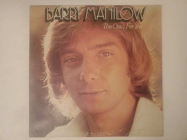 Barry Manilow This One's For You vinyl record