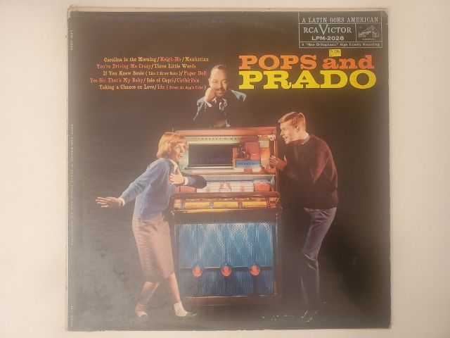 Perez Prado Pops and Prado vinyl record