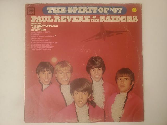 Paul Revere & the Raiders The Spirit of '67 vinyl record