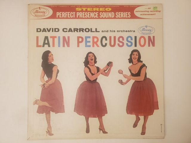 David Carroll and His Orchestra Latin Percussion vinyl record