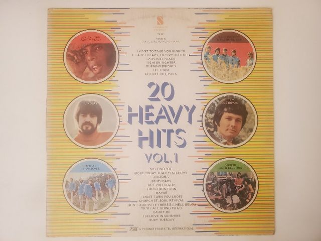 Various Artists 20 Heavy Hits Vol. 1 vinyl record