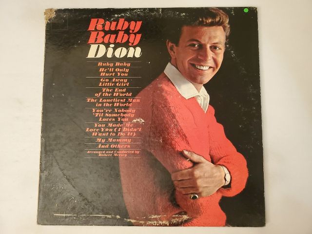 Dion Ruby Baby vinyl record