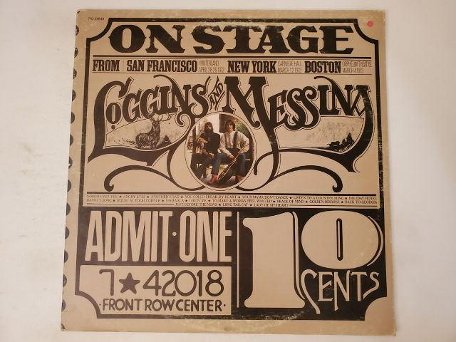Loggins and Messina On Stage vinyl record
