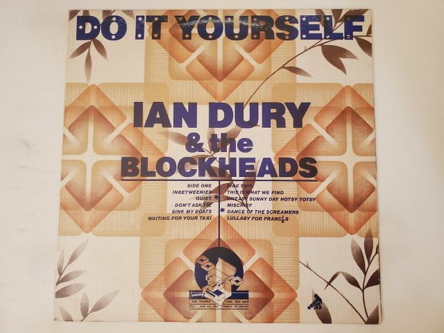 Ian Dury & The Blockheads Do It Yourself vinyl record
