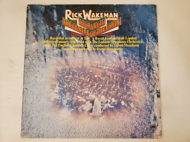 Rick Wakeman Journey to the Centre of the Earth vinyl record