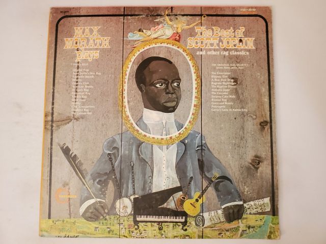 Max Morath Plays The Best of Scott Joplin and Other Rag Classics vinyl record