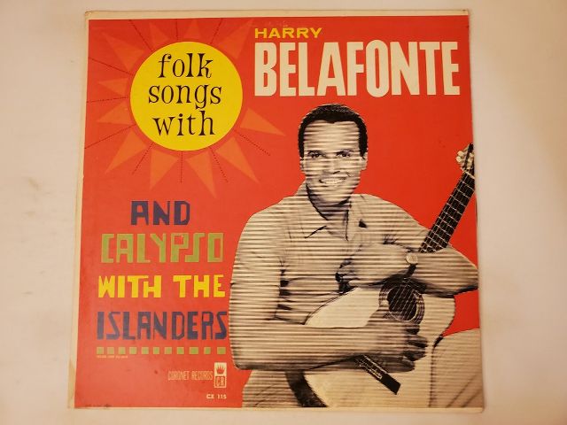Harry Belafonte Folk Songs with And Calypso with the Islanders vinyl record