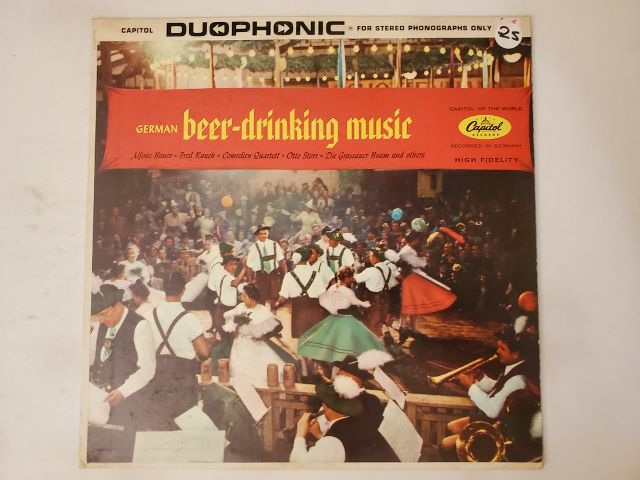 Various Artists German Beer-Drinking Music vinyl record