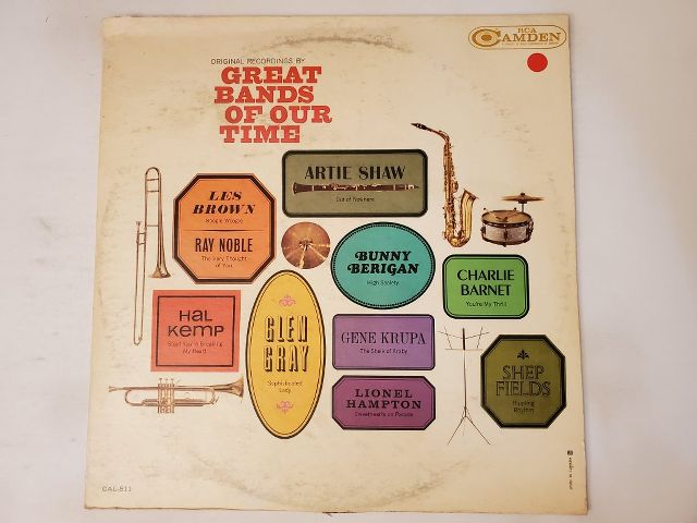 Various Artists Great Bands of Our Time vinyl record