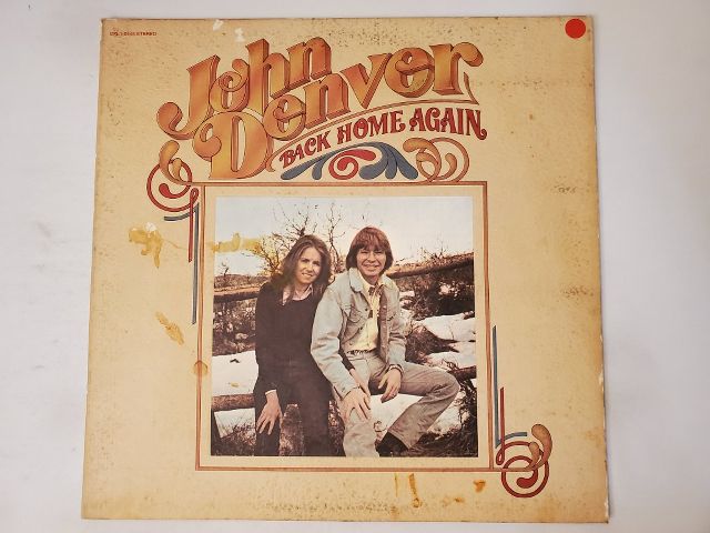 John Denver Back Home Again vinyl record