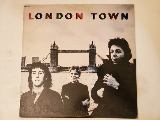 Wings London Town vinyl record