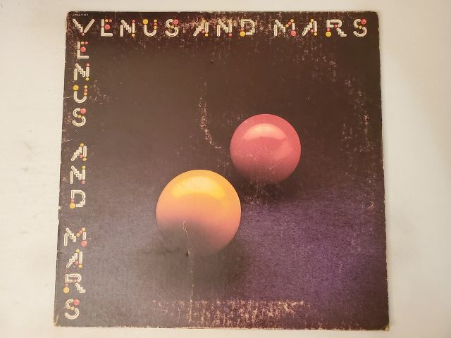 Wings Venus and Mars vinyl record